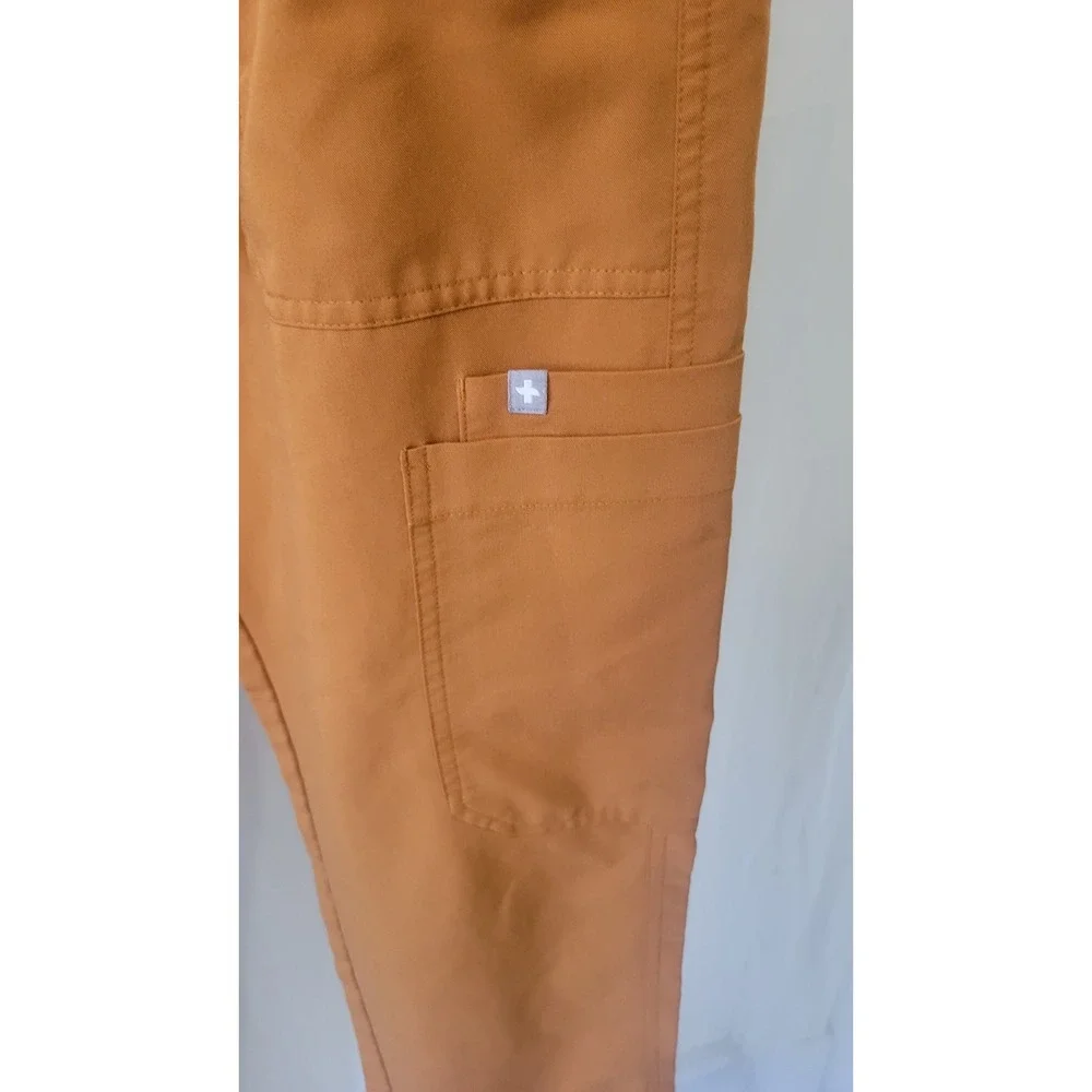 Figs Technical Collection Men's Size Small Scrub Pants - Terracotta